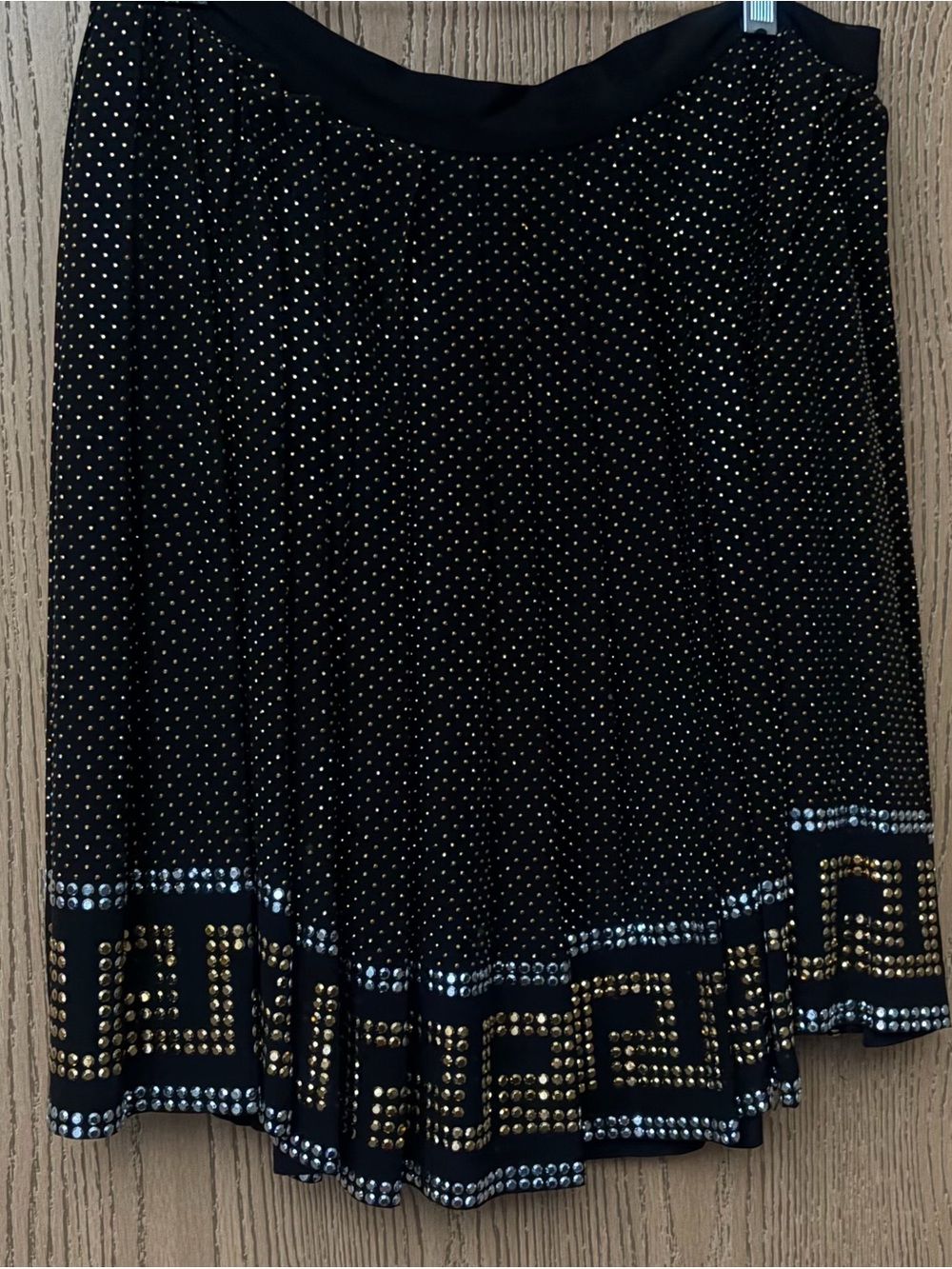 Versace for H&M sequin skirt & top outfit      The skirt is a size 10,top size 6